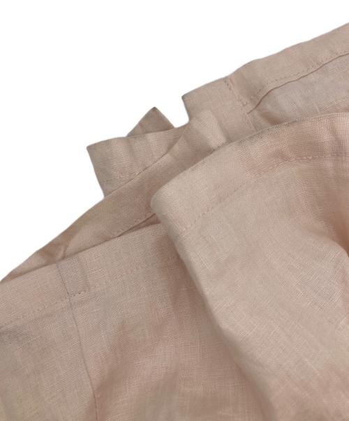 KAGURE（カグレ）kagure (カグレ) リネンシャツワンピース ピンク サイズ:FREEの古着・服飾アイテム