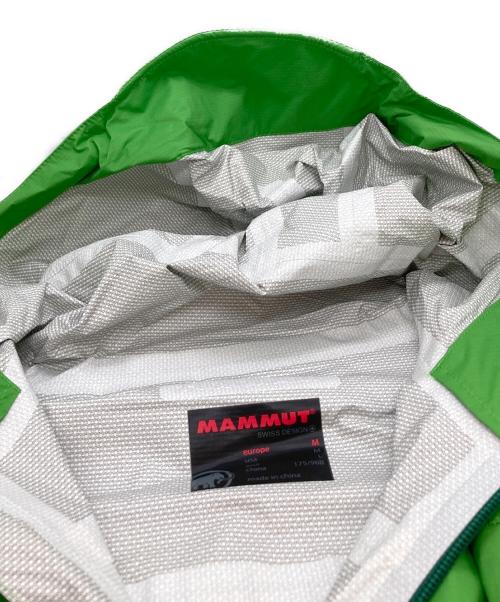 MAMMUT（マムート）MAMMUT (マムート) Drytech Compact Jacketマウンテンパーカー グリーン サイズ:Ｌの古着・服飾アイテム