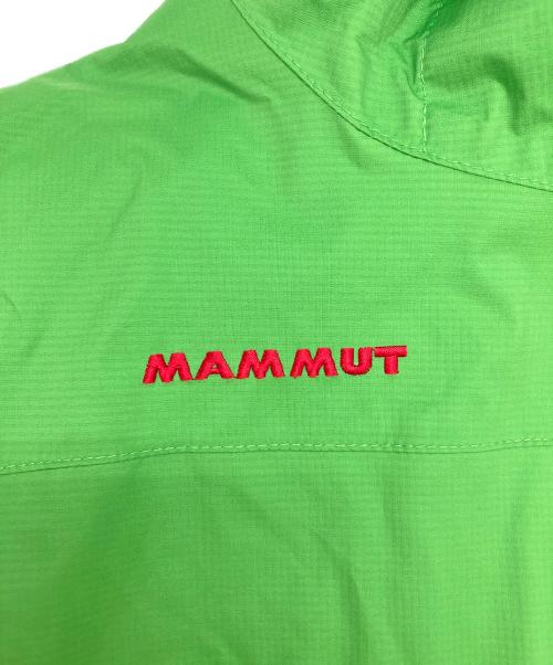 MAMMUT（マムート）MAMMUT (マムート) Drytech Compact Jacketマウンテンパーカー グリーン サイズ:Ｌの古着・服飾アイテム
