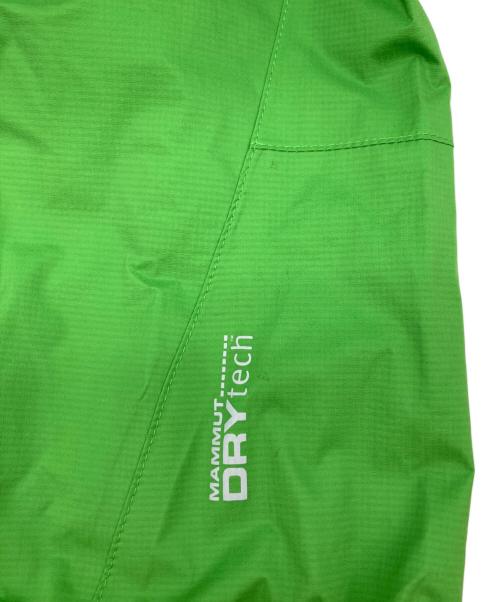 MAMMUT（マムート）MAMMUT (マムート) Drytech Compact Jacketマウンテンパーカー グリーン サイズ:Ｌの古着・服飾アイテム