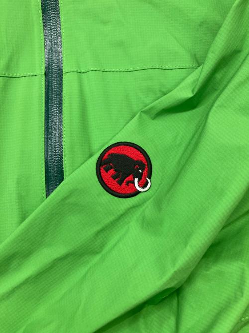 MAMMUT（マムート）MAMMUT (マムート) Drytech Compact Jacketマウンテンパーカー グリーン サイズ:Ｌの古着・服飾アイテム