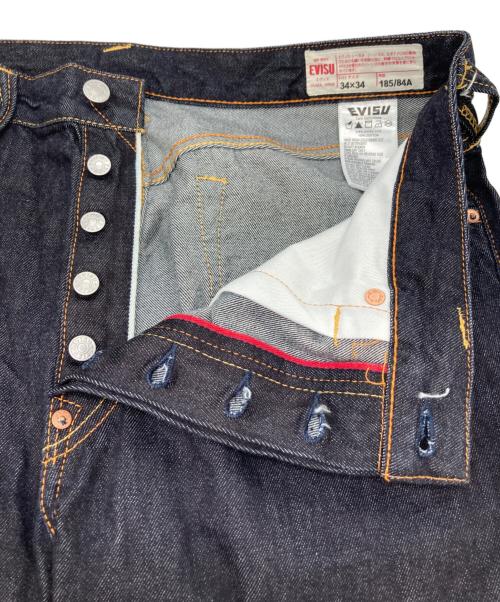 EVISU（エヴィス）EVISU (エヴィス) ダイコックプリントバギージーンズ 濃紺 サイズ: W34×L34の古着・服飾アイテム