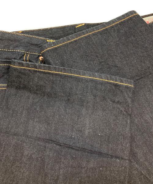 EVISU（エヴィス）EVISU (エヴィス) ダイコックプリントバギージーンズ 濃紺 サイズ: W34×L34の古着・服飾アイテム