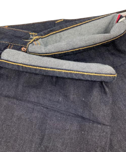 EVISU（エヴィス）EVISU (エヴィス) ダイコックプリントバギージーンズ 濃紺 サイズ: W34×L34の古着・服飾アイテム