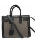 Saint Laurent Paris（サンローランパリ）の古着「ナノ サックドジュール/2WAYショルダーバッグ」｜グレー×ブラック