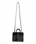 Saint Laurent Paris (サンローランパリ) ナノ サックドジュール/2WAYショルダーバッグ グレー×ブラック：100000円