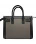 中古・古着 Saint Laurent Paris (サンローランパリ) ナノ サックドジュール/2WAYショルダーバッグ グレー×ブラック：100000円