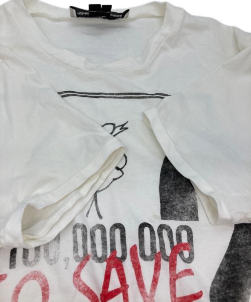 Vivienne Westwood（ヴィヴィアンウエストウッド）Vivienne Westwood (ヴィヴィアンウエストウッド) チャリティプリントTシャツ ホワイト サイズ:Mの古着・服飾アイテム