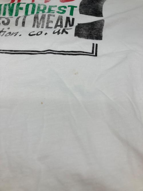 Vivienne Westwood（ヴィヴィアンウエストウッド）Vivienne Westwood (ヴィヴィアンウエストウッド) チャリティプリントTシャツ ホワイト サイズ:Mの古着・服飾アイテム