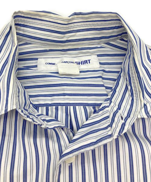 COMME des GARCONS SHIRT（コムデギャルソンシャツ）COMME des GARCONS SHIRT (コムデギャルソンシャツ) 切替シャツ ブルー サイズ:XSの古着・服飾アイテム