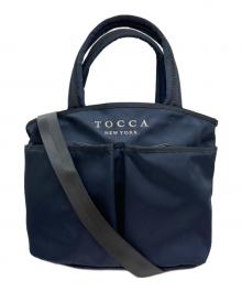 TOCCA（トッカ）の古着「T-INCONTRO TOTE/ショルダーバッグ」｜ネイビー