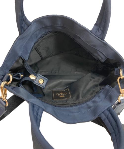TOCCA（トッカ）TOCCA (トッカ) T-INCONTRO TOTE/ショルダーバッグ ネイビーの古着・服飾アイテム