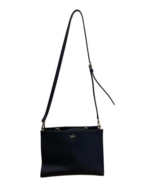 Kate Spade（ケイトスペード）Kate Spade (ケイトスペード) 2WAYバッグ ブラックの古着・服飾アイテム