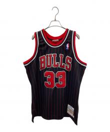 MITCHELL & NESS（ミッチェルアンドネス）の古着「ゲームシャツ」｜レッド