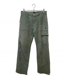Schott×stussy（ショット×ステューシー）の古着「ワークパンツ」｜グリーン