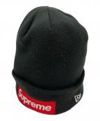 SUPREME×New Eraシュプリーム×ニューエラ）の古着「Box Logo Beanie/ニット帽」｜ブラック