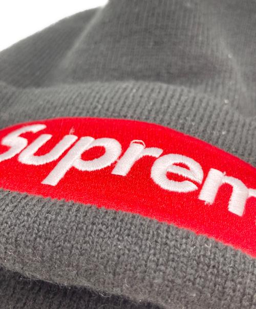 SUPREME（シュプリーム）Supreme (シュプリーム) New Era (ニューエラ) Box Logo Beanie/ニット帽 ブラックの古着・服飾アイテム