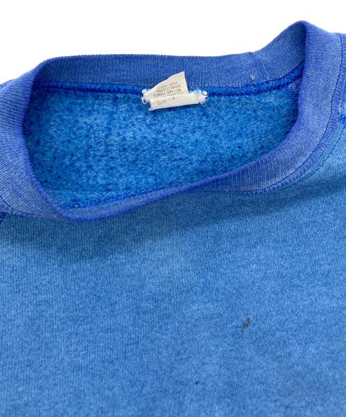 USED（ユーズド）USED (ユーズド) ラグランスウェット ブルー サイズ:Ｌの古着・服飾アイテム