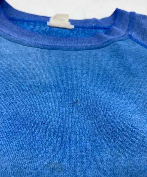 USED（ユーズド）USED (ユーズド) ラグランスウェット ブルー サイズ:Ｌの古着・服飾アイテム