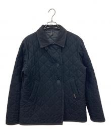 LAVENHAM（ラベンハム）の古着「キルティングジャケット」｜ブラック