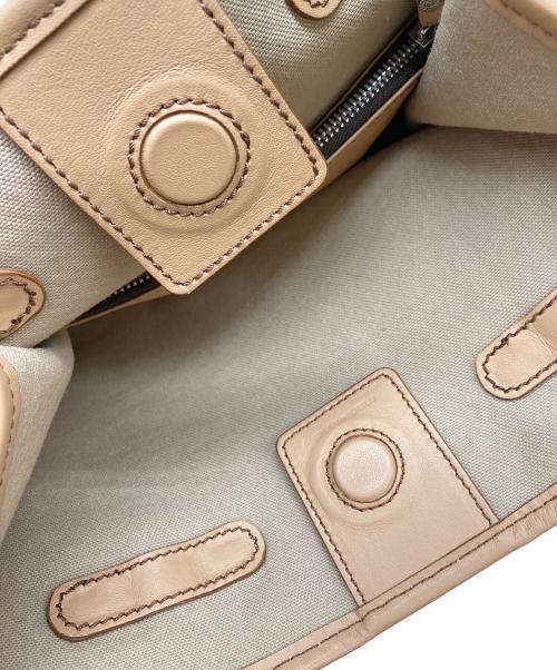GIANNI CHIARINI（ジャンニ キアリーニ）GIANNI CHIARINI (ジャンニ キアリーニ) MARCELLA M/トートバッグ ブラウンの古着・服飾アイテム