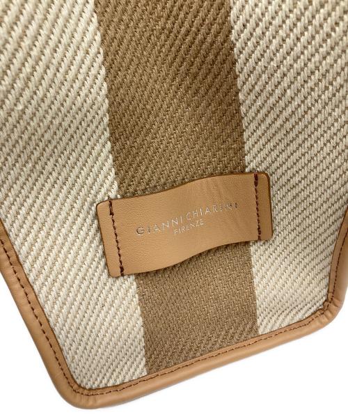 GIANNI CHIARINI（ジャンニ キアリーニ）GIANNI CHIARINI (ジャンニ キアリーニ) MARCELLA M/トートバッグ ブラウンの古着・服飾アイテム