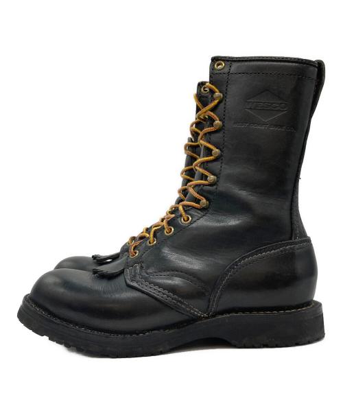 WESCO（ウェスコ）WESCO (ウェスコ) エンジニアブーツ ブラック サイズ:5 1/2の古着・服飾アイテム