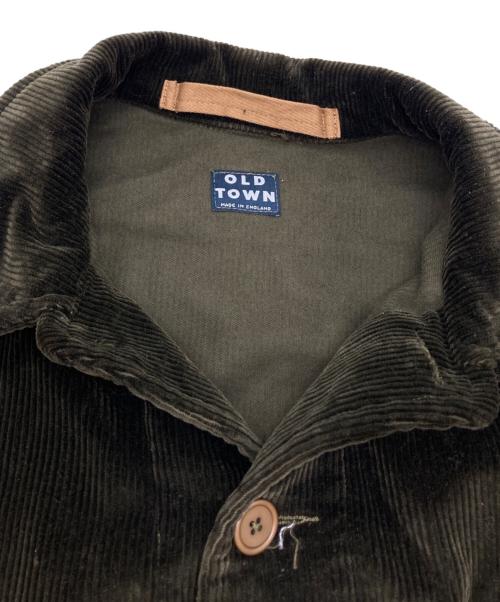 old town（オールドタウン）OLD TOWN (オールドタウン) コーデュロイジャケット グリーン サイズ:42の古着・服飾アイテム