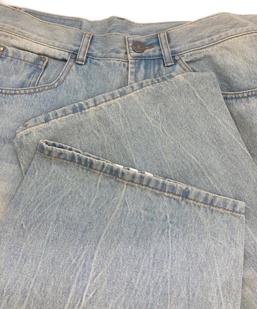 adidas（アディダス）adidas (アディダス) Adileniumシーズン3ルーズフィットデニムパンツ インディゴ サイズ:81㎝（W32） 未使用品の古着・服飾アイテム