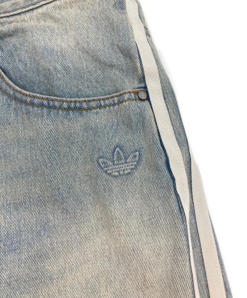 adidas（アディダス）adidas (アディダス) Adileniumシーズン3ルーズフィットデニムパンツ インディゴ サイズ:81㎝（W32） 未使用品の古着・服飾アイテム
