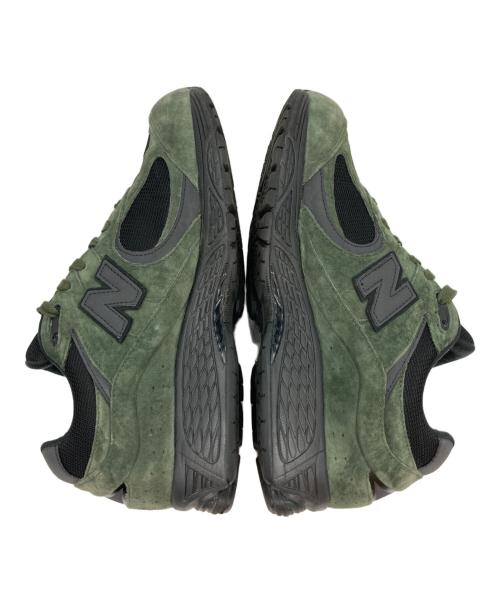 NEW BALANCE（ニューバランス）NEW BALANCE (ニューバランス) JJJJound (ジョウンド) スニーカー グリーン×ブラック サイズ:27の古着・服飾アイテム
