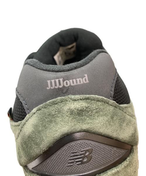 NEW BALANCE（ニューバランス）NEW BALANCE (ニューバランス) JJJJound (ジョウンド) スニーカー グリーン×ブラック サイズ:27の古着・服飾アイテム