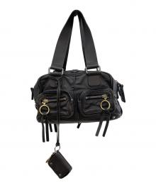 Chloe（クロエ）の古着「ベティ/マルチポケットレザーバッグ」｜ブラウン