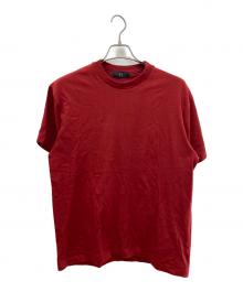 Y's（ワイズ）の古着「バックロゴプリントTシャツ」｜レッド