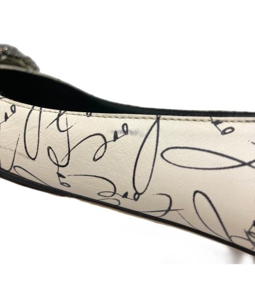 Manolo Blahnik（マノロ ブラニク）Manolo Blahnik (マノロ ブラニク) パンプス ホワイト サイズ:36の古着・服飾アイテム