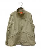 BEAMS GOLFビームスゴルフ）の古着「2WAY ストレッチ リップストップブルゾン」｜ベージュ