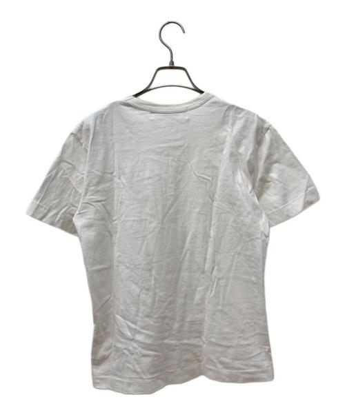 PLAY COMME des GARCONS（プレイコムデギャルソン）PLAY COMME des GARCONS (プレイコムデギャルソン) ハートロゴＴシャツ ホワイト サイズ:Sの古着・服飾アイテム