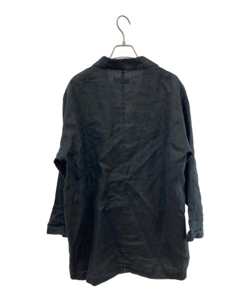 KAGURE（カグレ）KAGURE (カグレ) リネン2Bジャケット グレー サイズ:Freeの古着・服飾アイテム