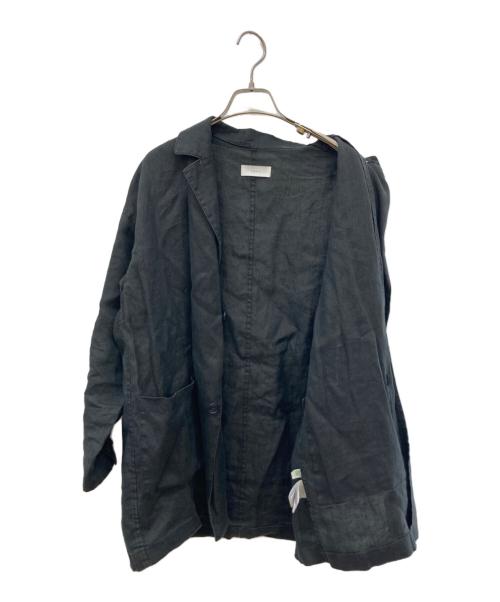 KAGURE（カグレ）KAGURE (カグレ) リネン2Bジャケット グレー サイズ:Freeの古着・服飾アイテム