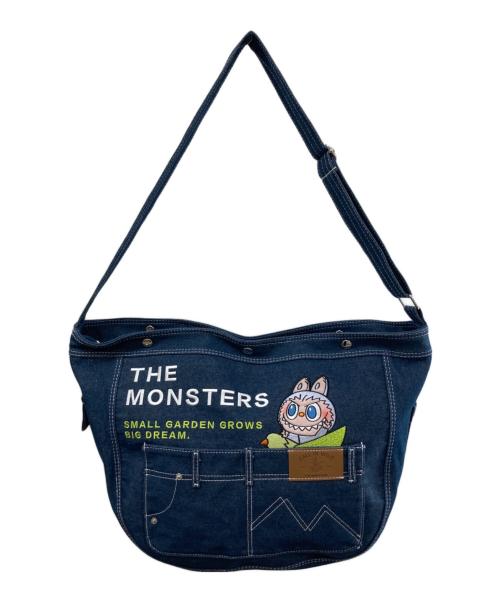 THE MONSTERS FALL IN WILD（ザ・モンスターズ・フォール・イン・ワイルド）THE MONSTERS FALL IN WILD (ザ・モンスターズ・フォール・イン・ワイルド) ラブブ デニムエプロンバッグ インディゴの古着・服飾アイテム
