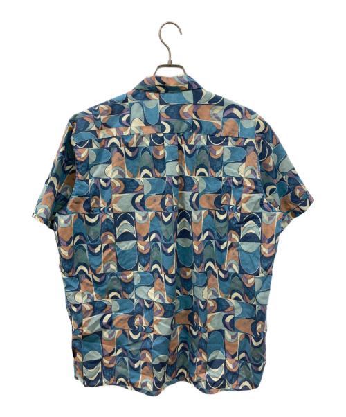 Patagonia（パタゴニア）Patagonia (パタゴニア) S/S総柄シャツ ブルー サイズ:XLの古着・服飾アイテム