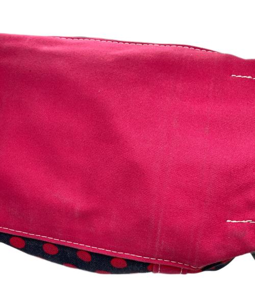 L.L.Bean（エルエルビーン）L.L.Bean (エルエルビーン) ドット柄キャンバストートバッグ インディゴの古着・服飾アイテム