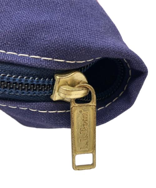 L.L.Bean（エルエルビーン）L.L.Bean (エルエルビーン) ドット柄キャンバストートバッグ インディゴの古着・服飾アイテム