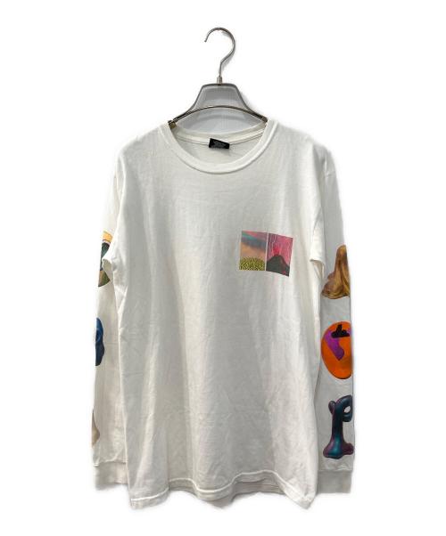 stussy（ステューシー）stussy (ステューシー) Ken Price (ケンプライス) プリントカットソー ホワイト サイズ:SIZE Sの古着・服飾アイテム