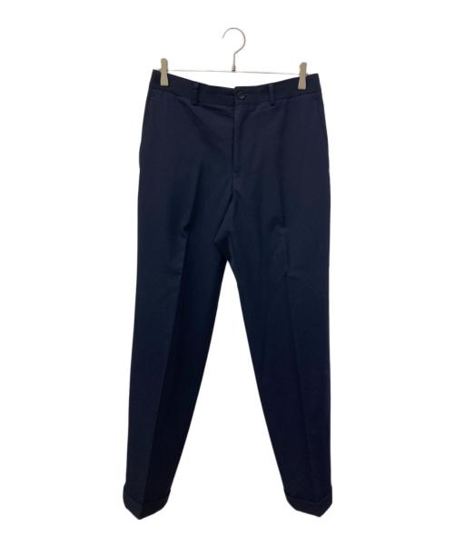 COMME des GARCONS HOMME（コムデギャルソン オム）COMME des GARCONS HOMME (コムデギャルソン オム) ウールスラックス ネイビー サイズ:Lの古着・服飾アイテム