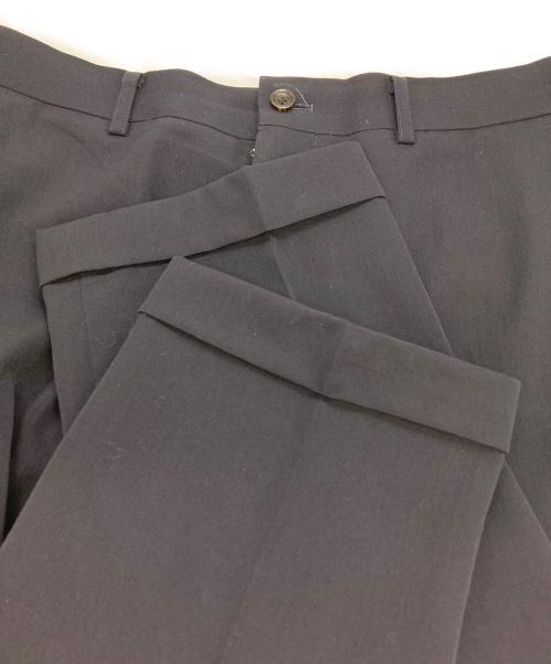 COMME des GARCONS HOMME（コムデギャルソン オム）COMME des GARCONS HOMME (コムデギャルソン オム) ウールスラックス ネイビー サイズ:Lの古着・服飾アイテム