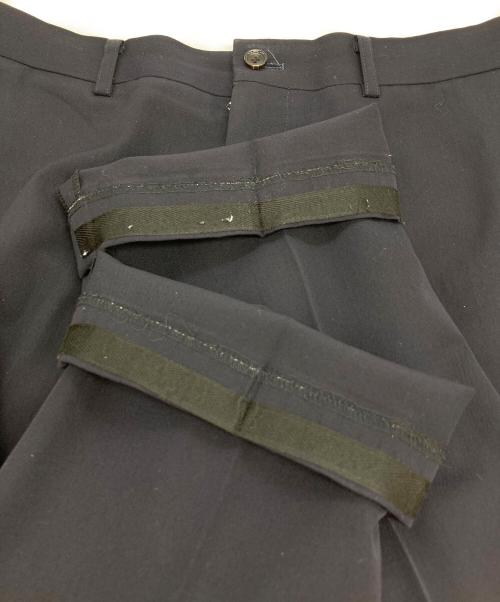 COMME des GARCONS HOMME（コムデギャルソン オム）COMME des GARCONS HOMME (コムデギャルソン オム) ウールスラックス ネイビー サイズ:Lの古着・服飾アイテム