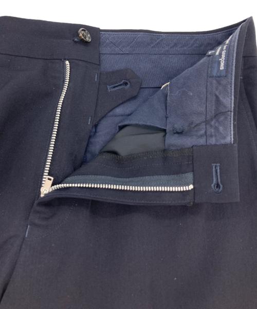 COMME des GARCONS HOMME（コムデギャルソン オム）COMME des GARCONS HOMME (コムデギャルソン オム) ウールスラックス ネイビー サイズ:Lの古着・服飾アイテム