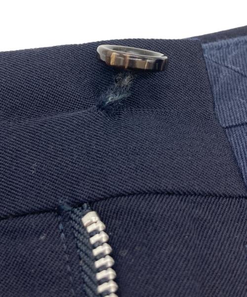 COMME des GARCONS HOMME（コムデギャルソン オム）COMME des GARCONS HOMME (コムデギャルソン オム) ウールスラックス ネイビー サイズ:Lの古着・服飾アイテム