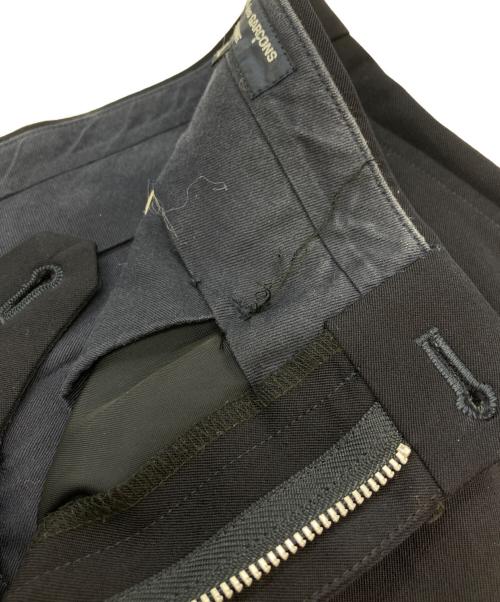 COMME des GARCONS HOMME（コムデギャルソン オム）COMME des GARCONS HOMME (コムデギャルソン オム) ウールスラックス ネイビー サイズ:Lの古着・服飾アイテム